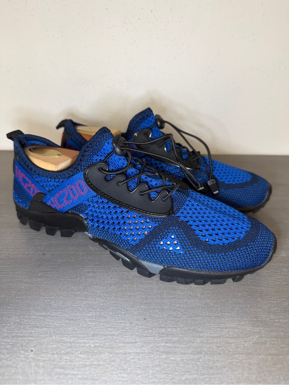 Mens Quick-Dry Water Shoes Soft Boat Trekking Non Slip Sneakers Size 9.5 - 10